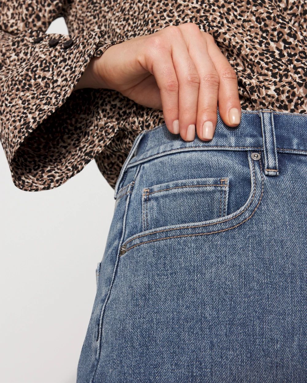 Extra High-Rise Barrel Jean click to view larger image.