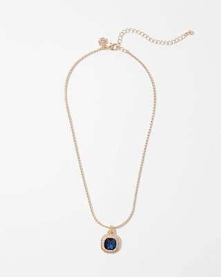 Blue Crystal Pendant