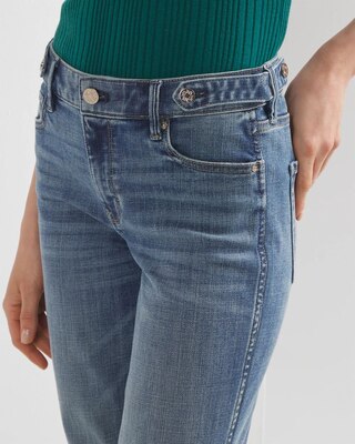 Everyday Stretch Tab Straight Jeans