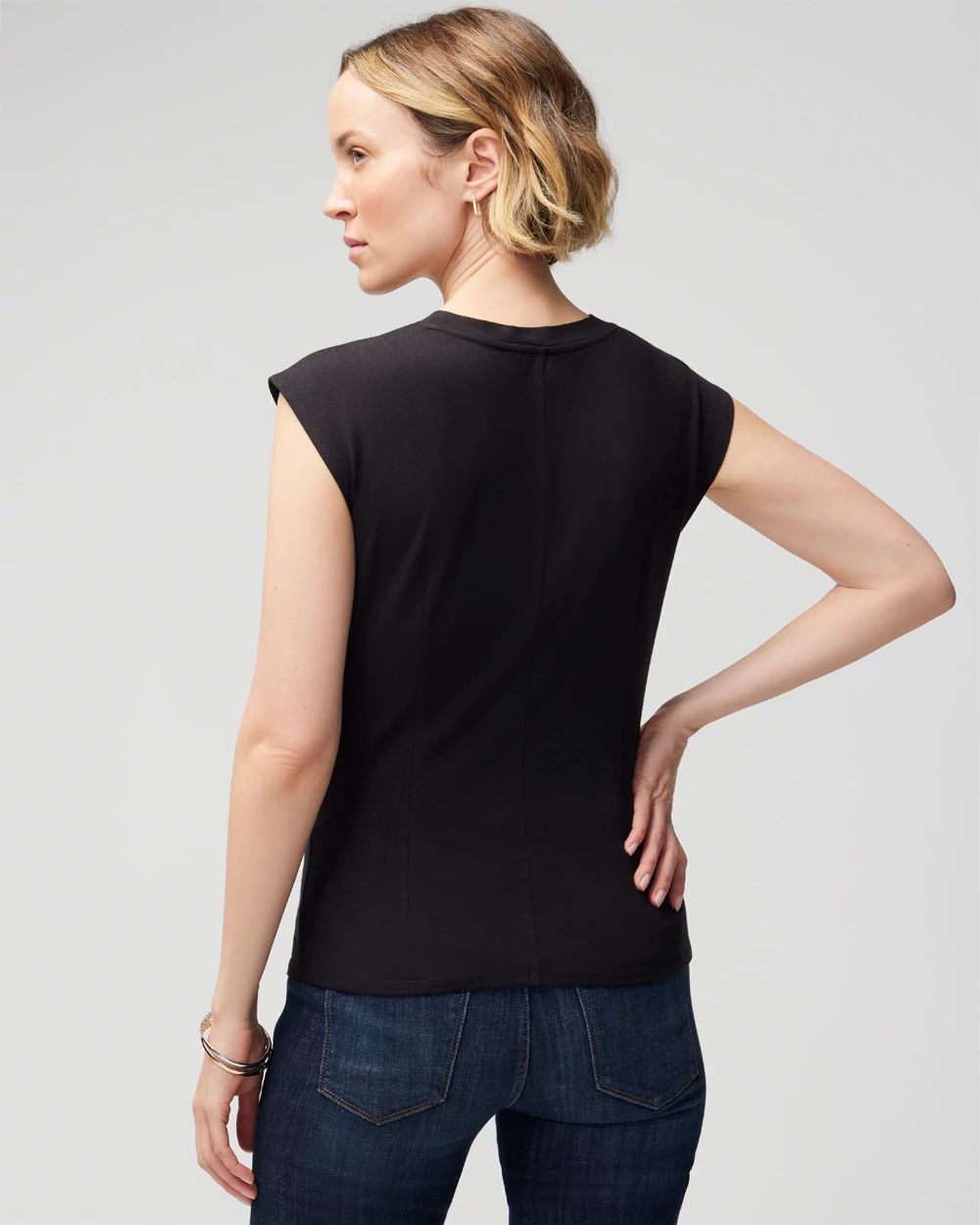 Ruched Bustier Tee
