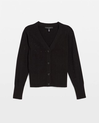 Embellished Cardigan Sweater click to view larger image.