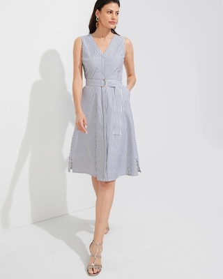 Outlet WHBM Striped Dress