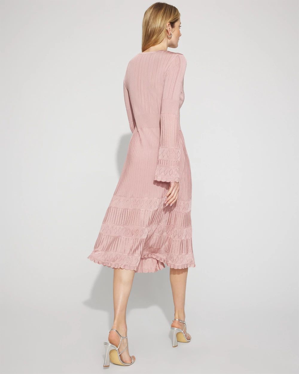 Button-Down Sweater Dress