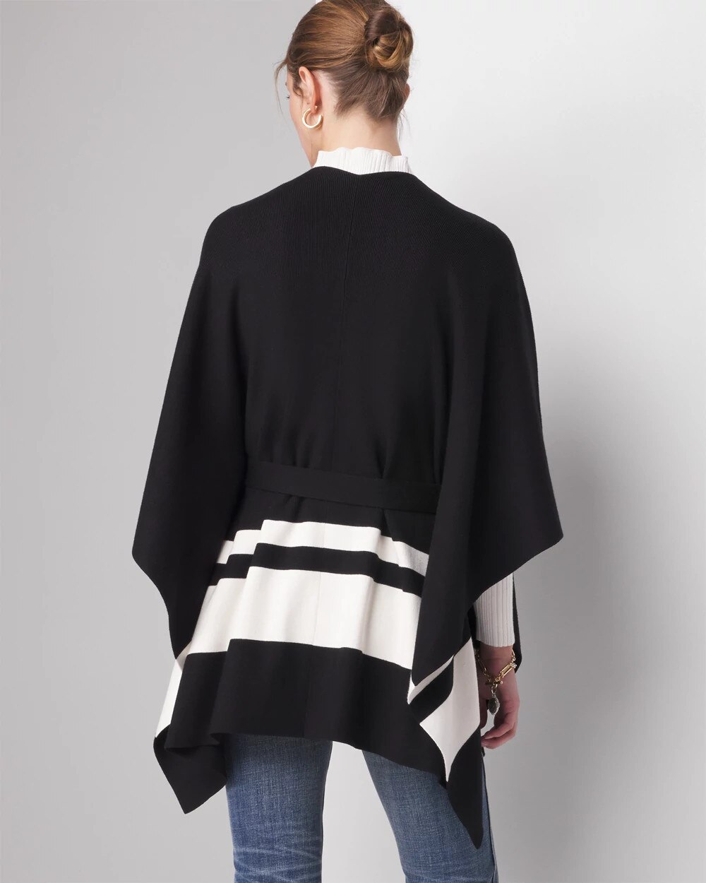 Striped Ruana - image 4