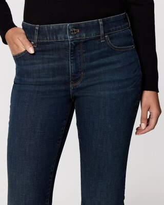 Mid-Rise Bootcut Jeans click to view larger image.