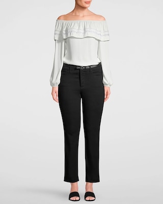 Curvy High-Rise Ultimate Sculpt Straight Crop Jeans