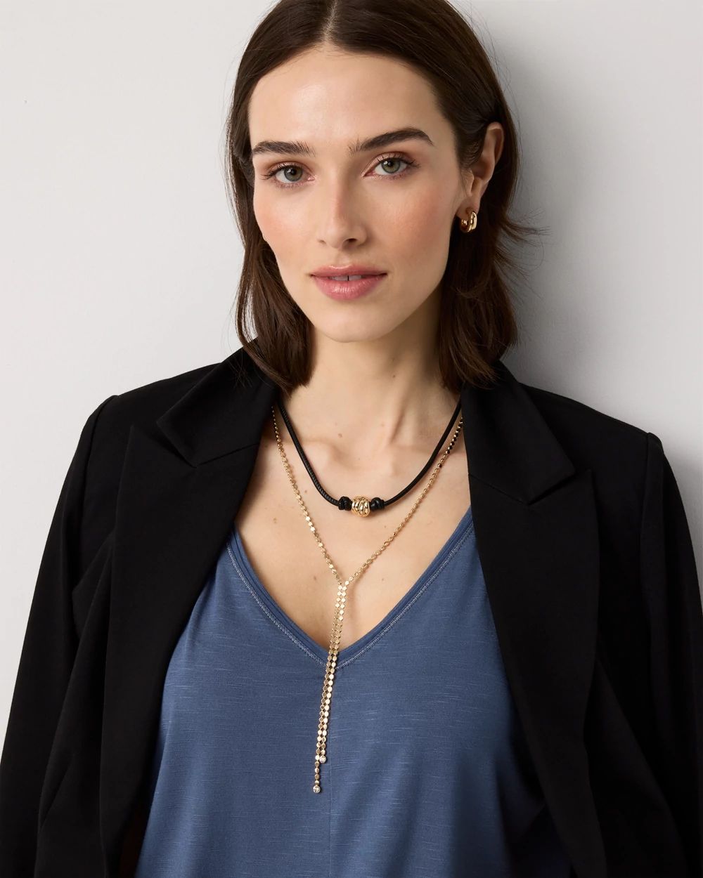 Sculptural Knot Convertible Necklace