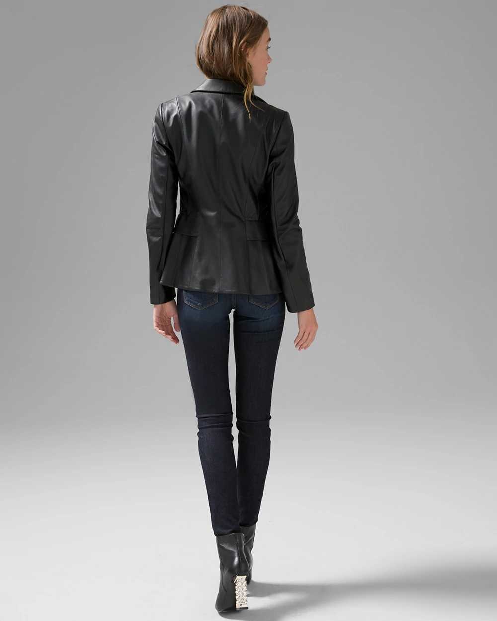 Whbm leather jacket hotsell