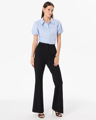 Petite Luxe Stretch Piper Flare Pant