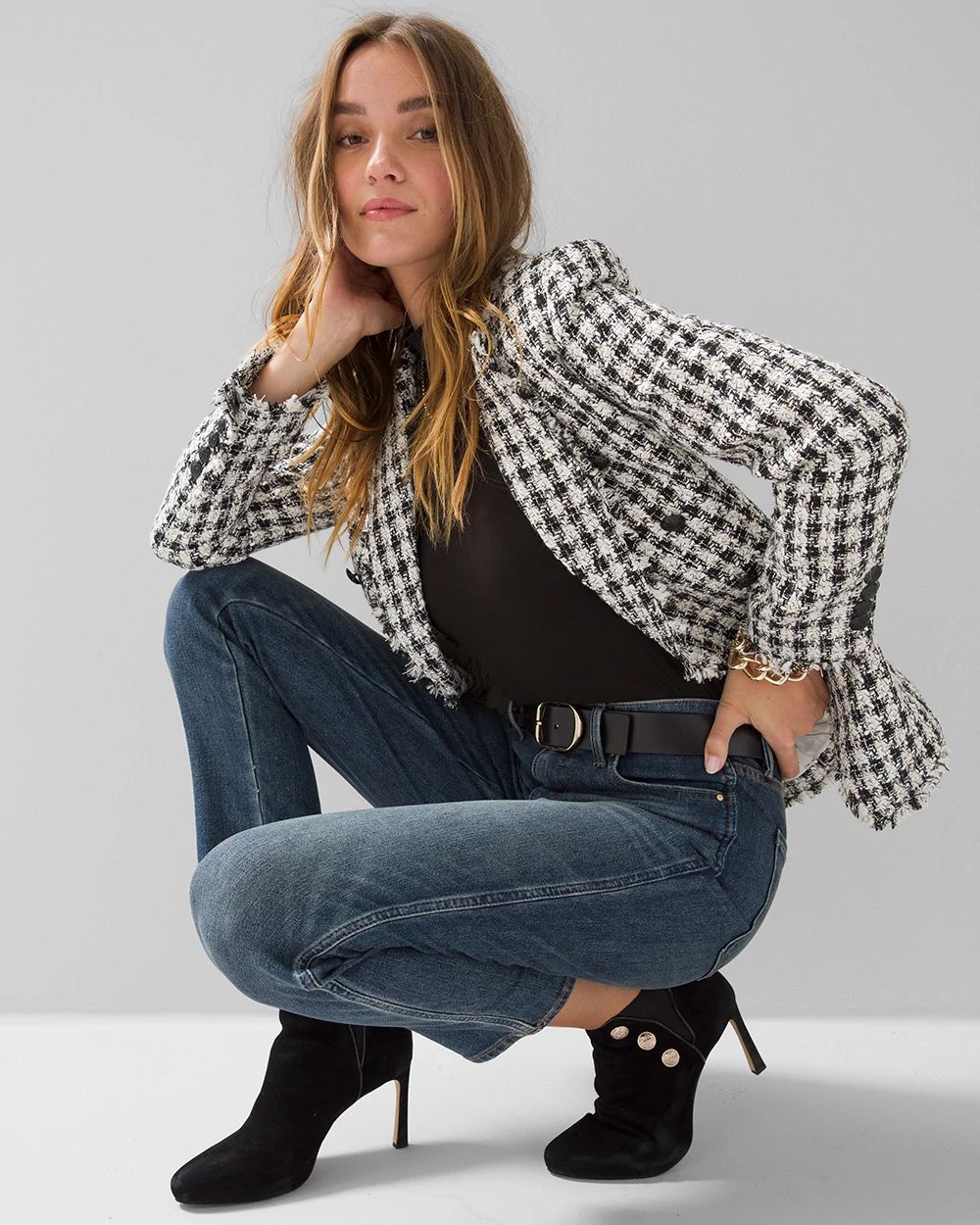 WHBM® FORME ElbowSleeve Bodysuit White House Black Market