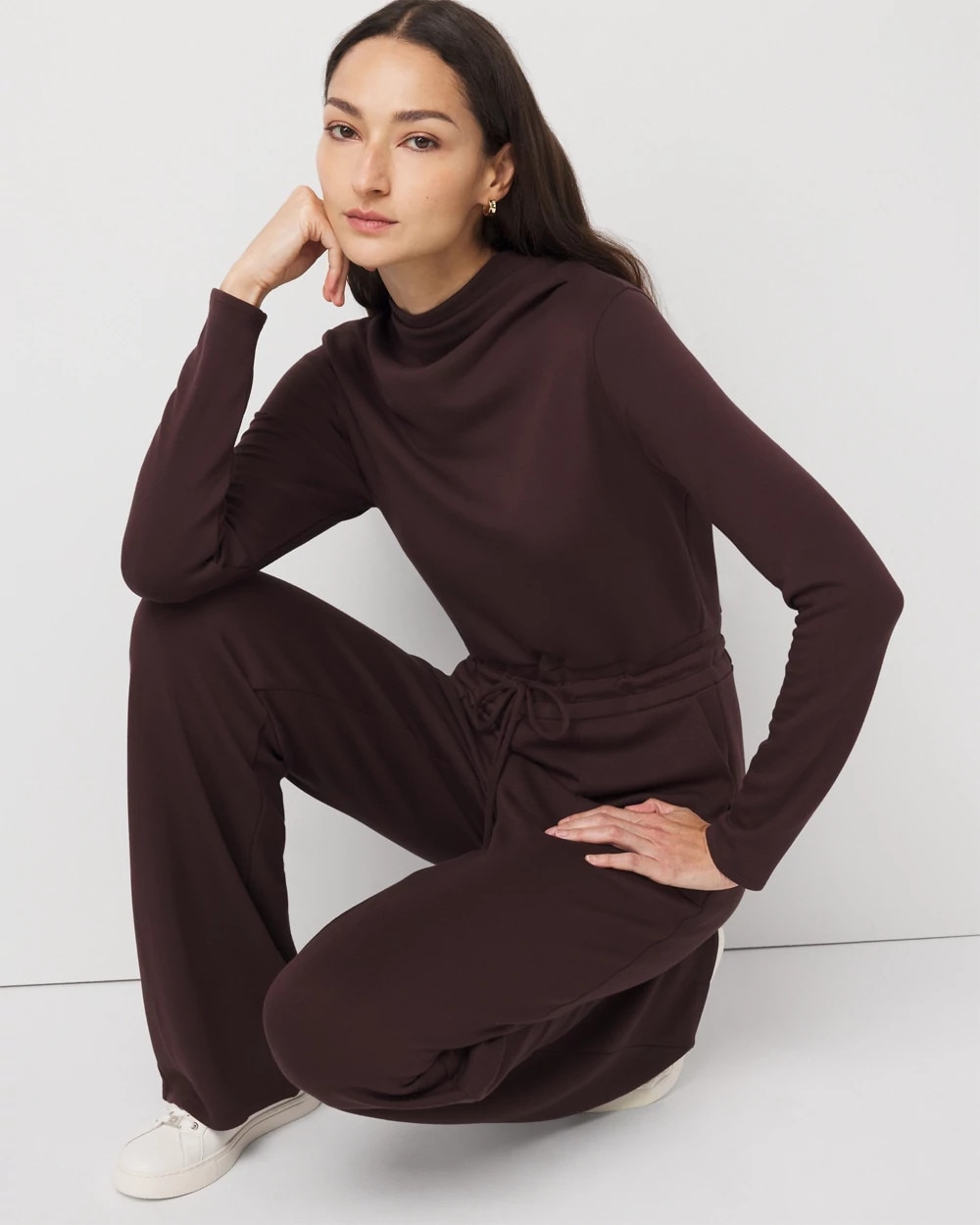 Mockneck Jumpsuit