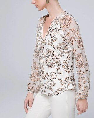 Matte Jersey Constellation Print Top