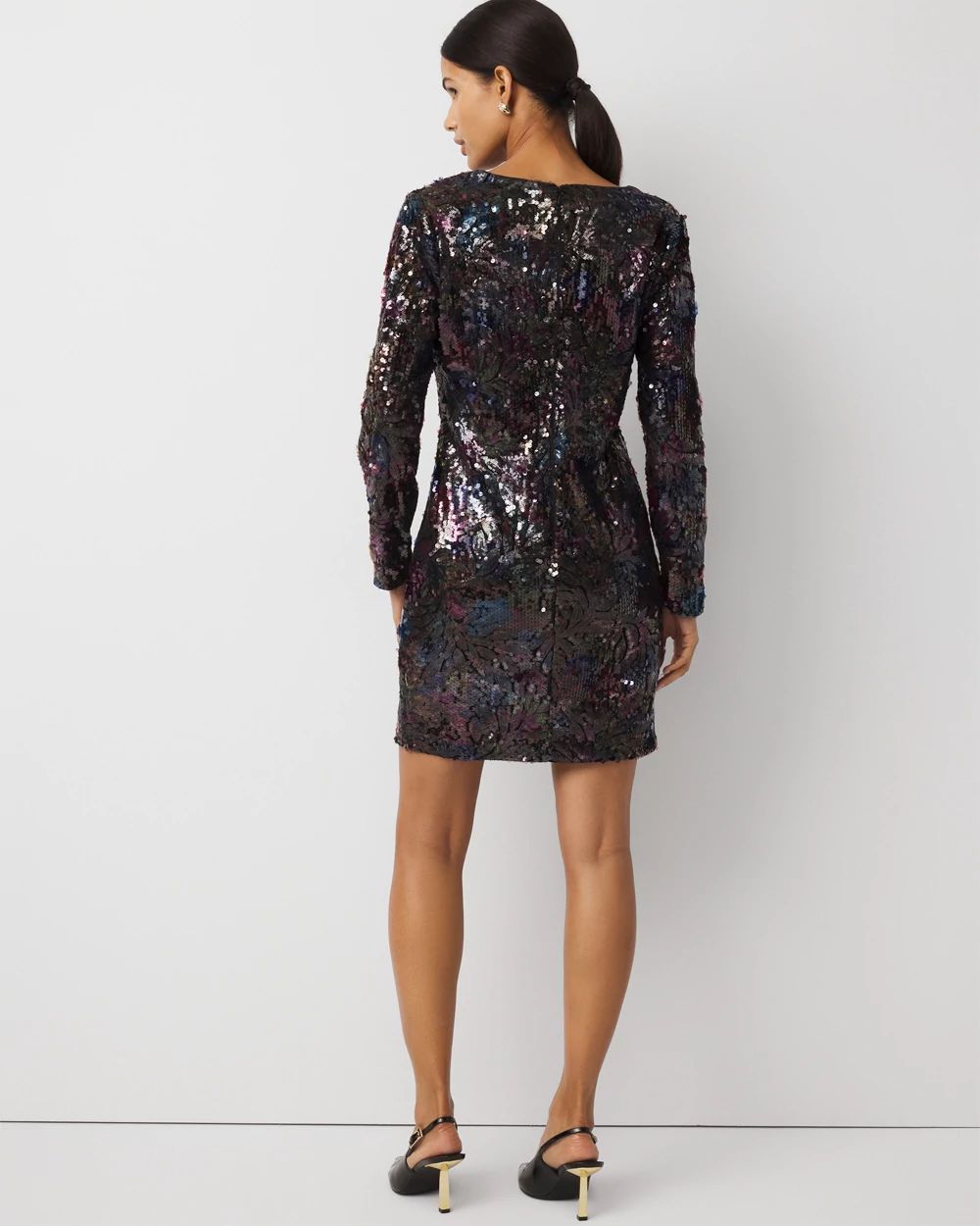 Sequin Sheath Dress