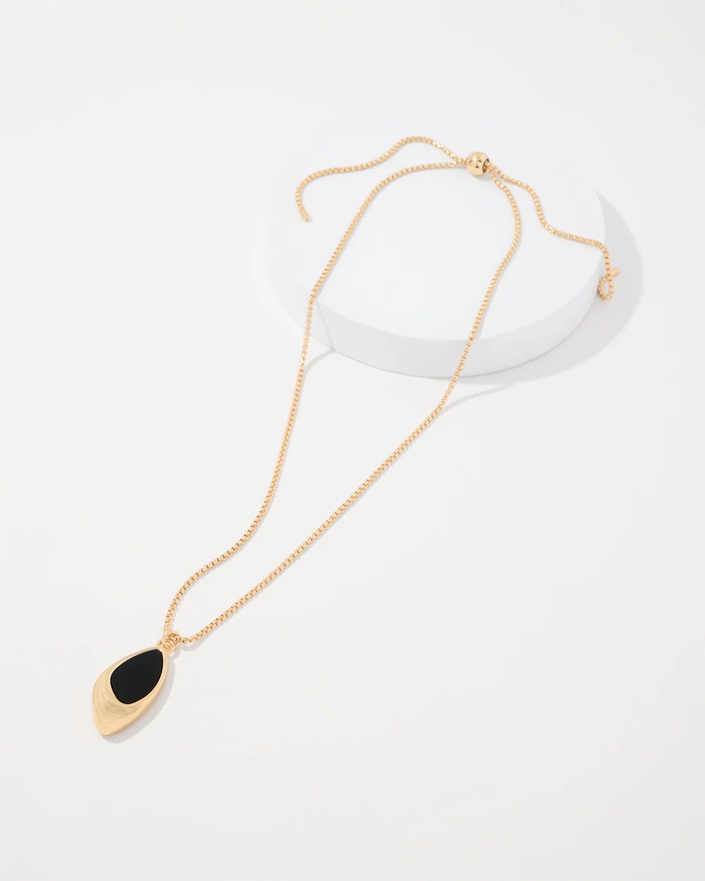 Shell Pendant Adjustable Necklace