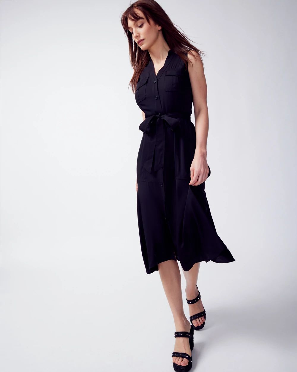 White house black market shirt dress discount