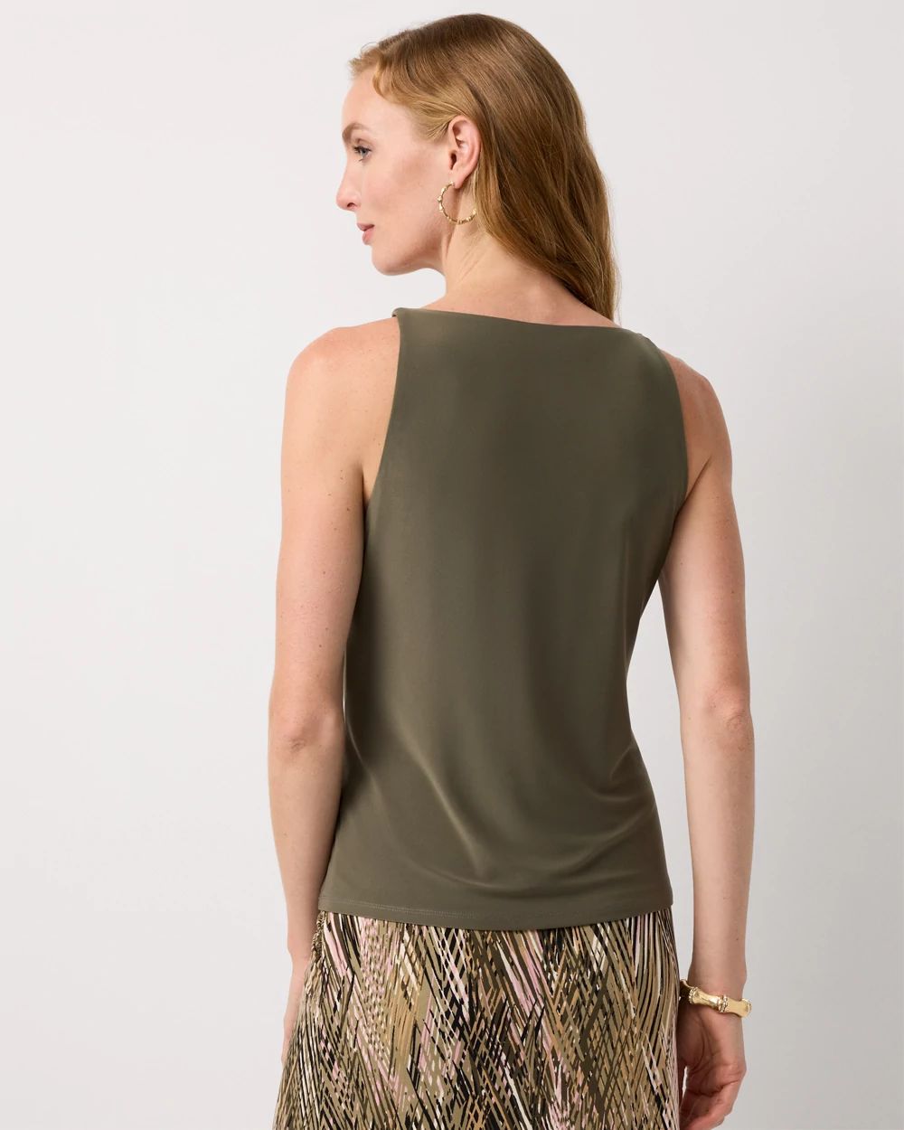 Drape Neck Tank