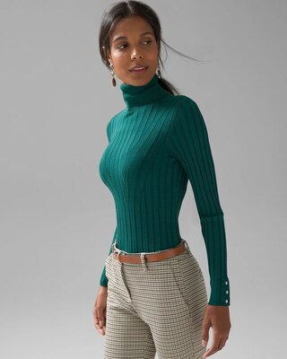 Long Sleeve Ribbed Turtleneck