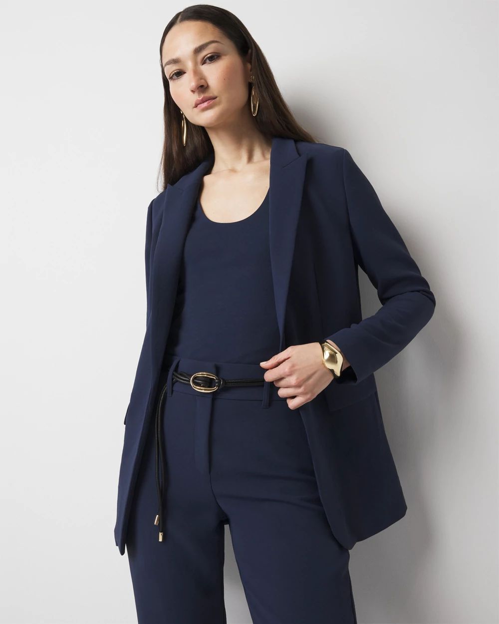 Open Front Blazer