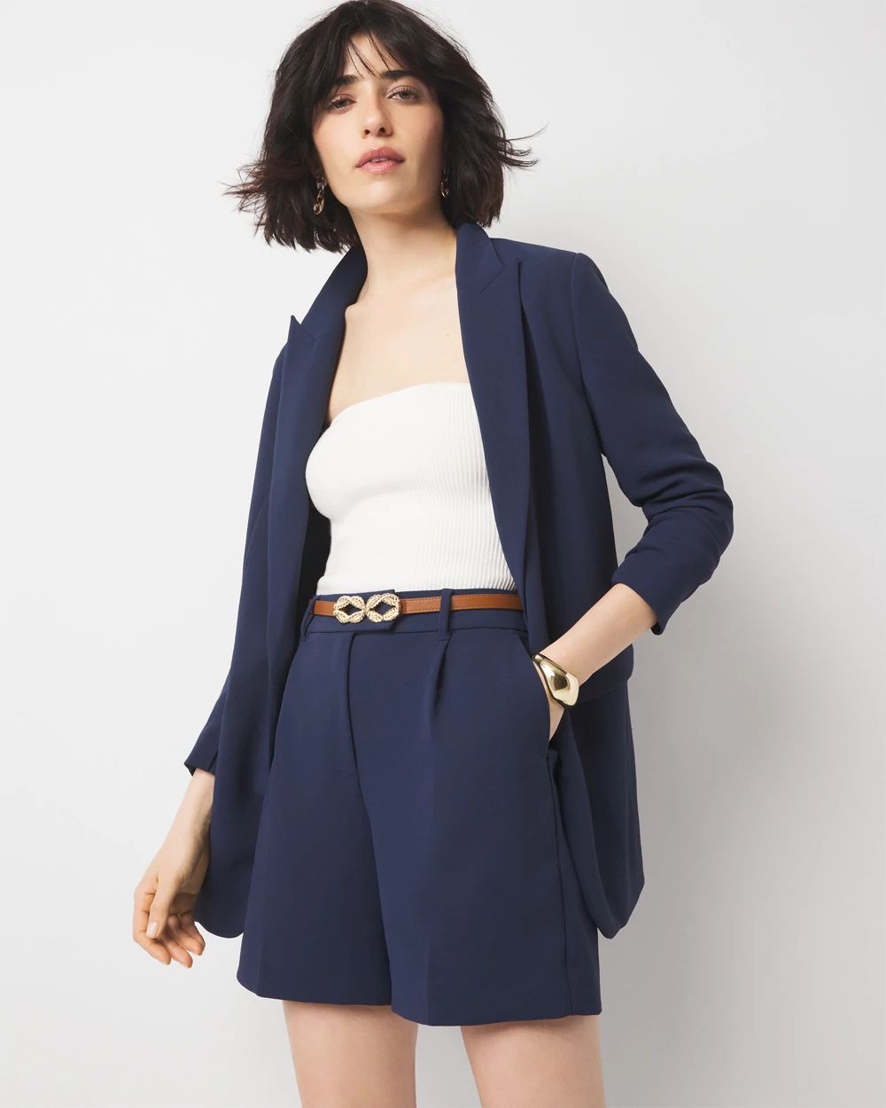 High-Rise Tailored Short