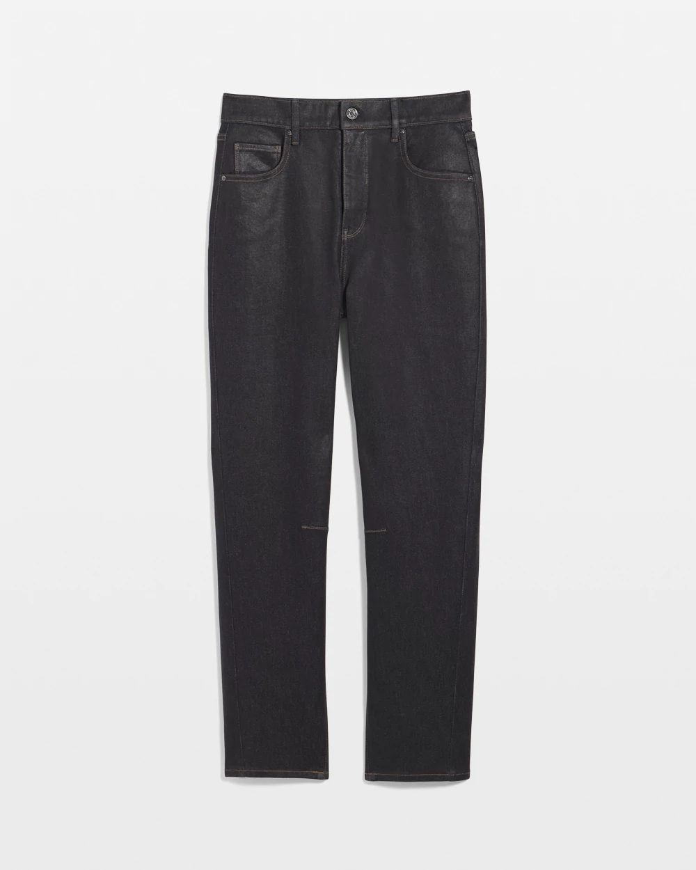 Clear Coated Extra High Rise Barrel Jean click to view larger image.