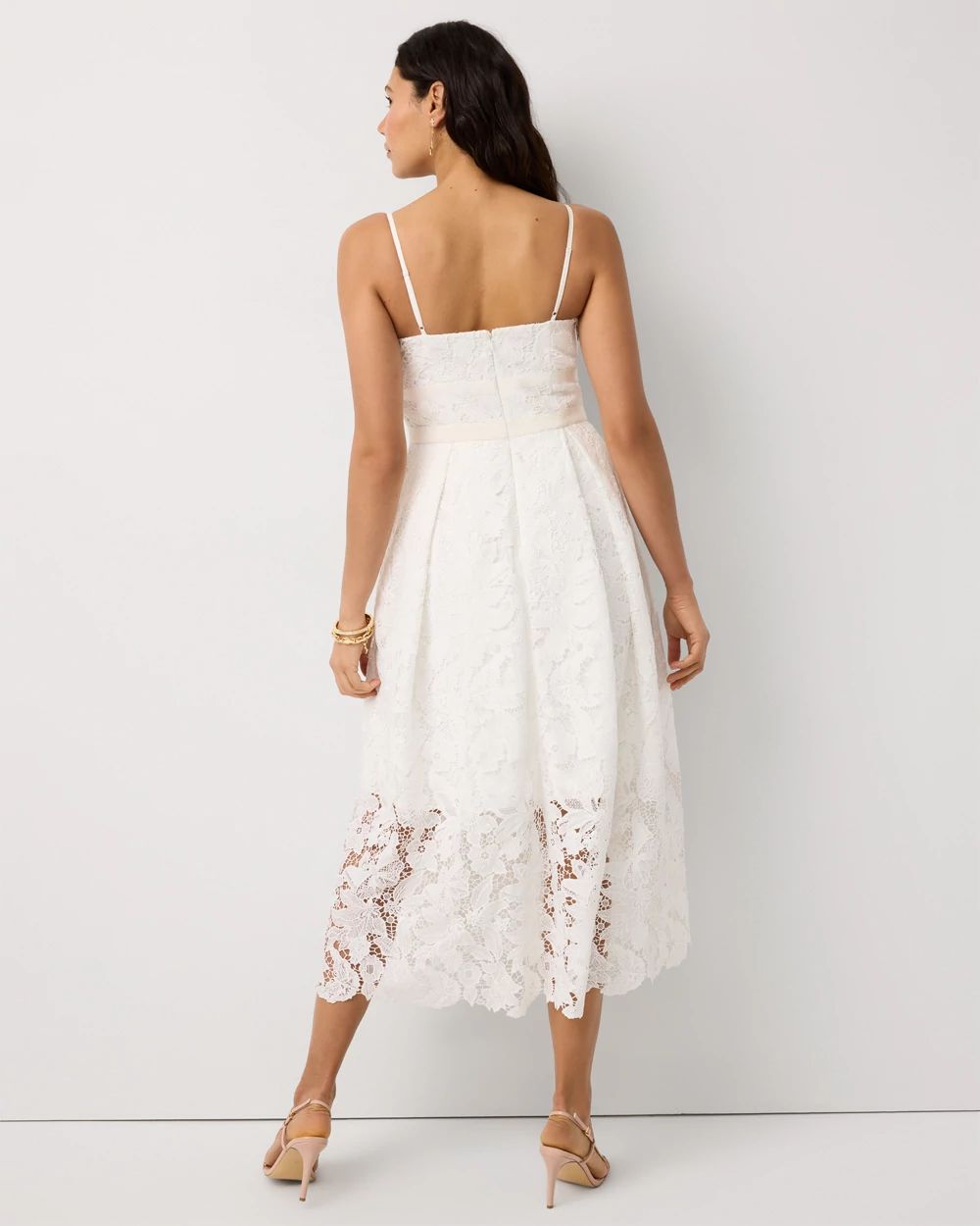 Lace Midi Dress click to view larger image.