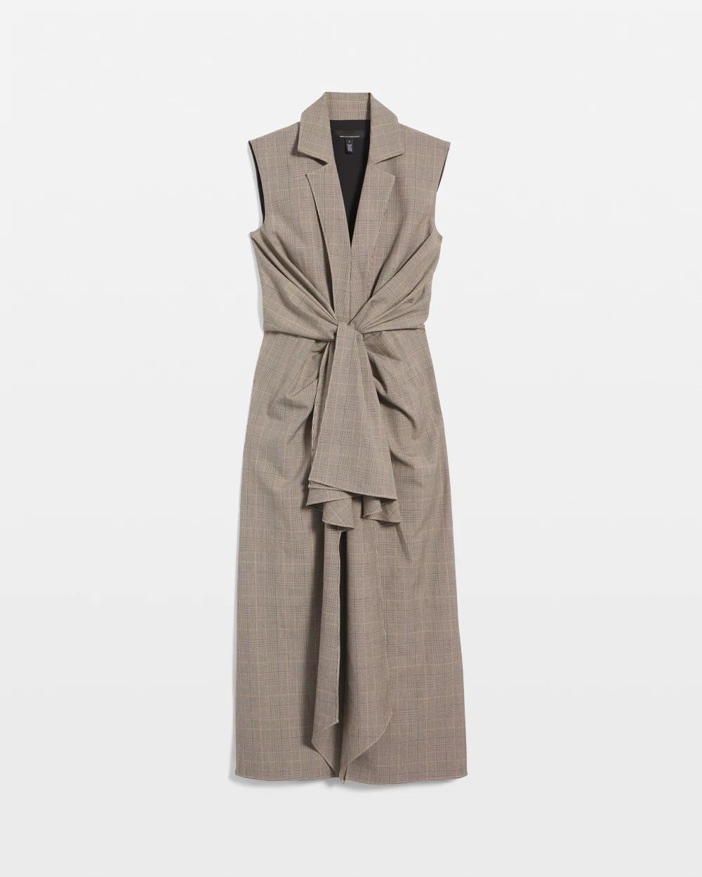 Blazer Faux Wrap Midi Dress click to view larger image.