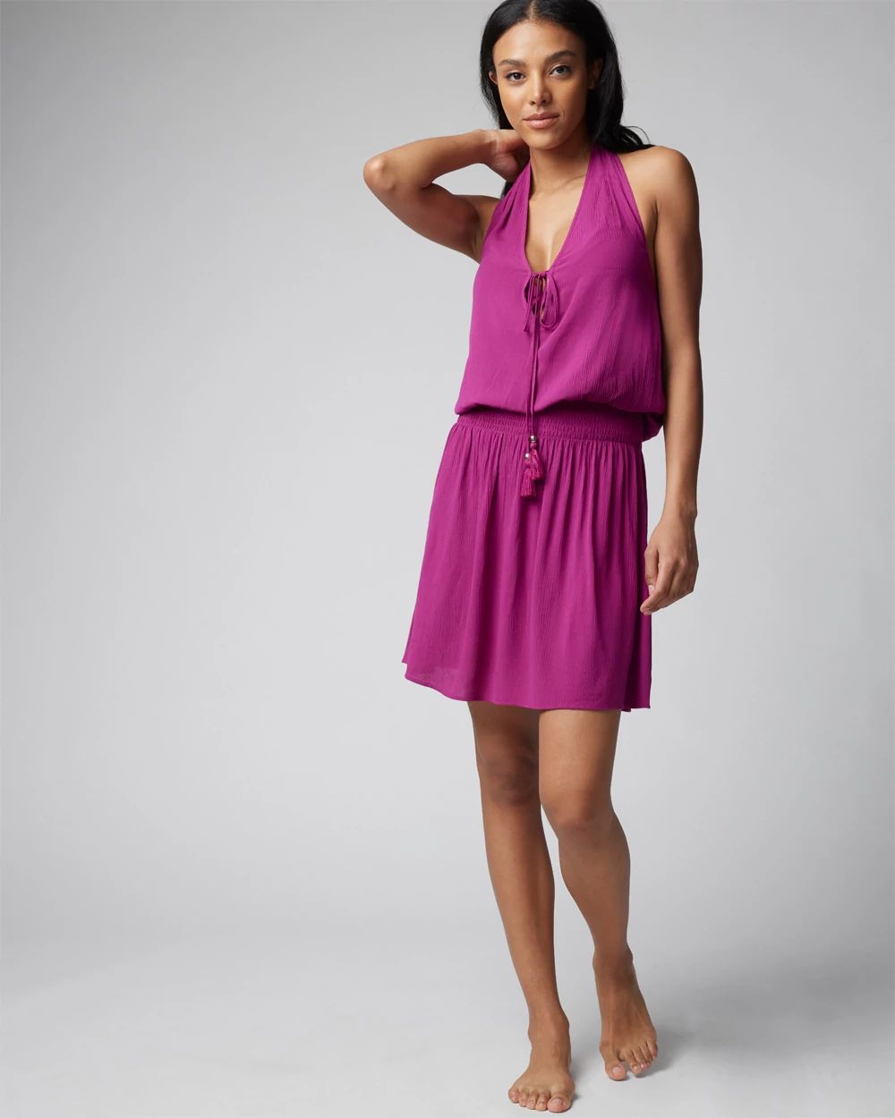 Halter Coverup Dress