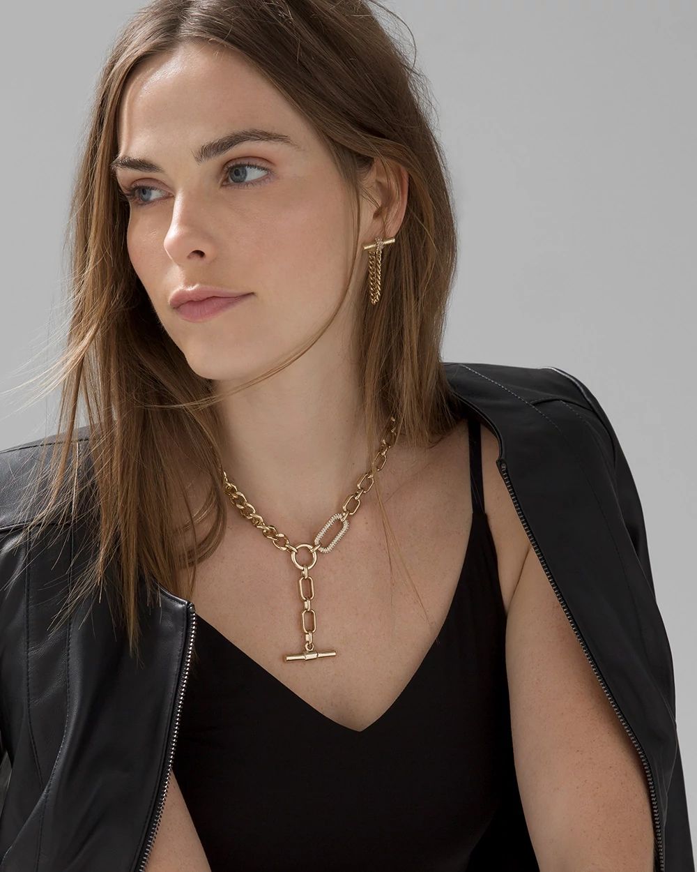 Y bar necklace store