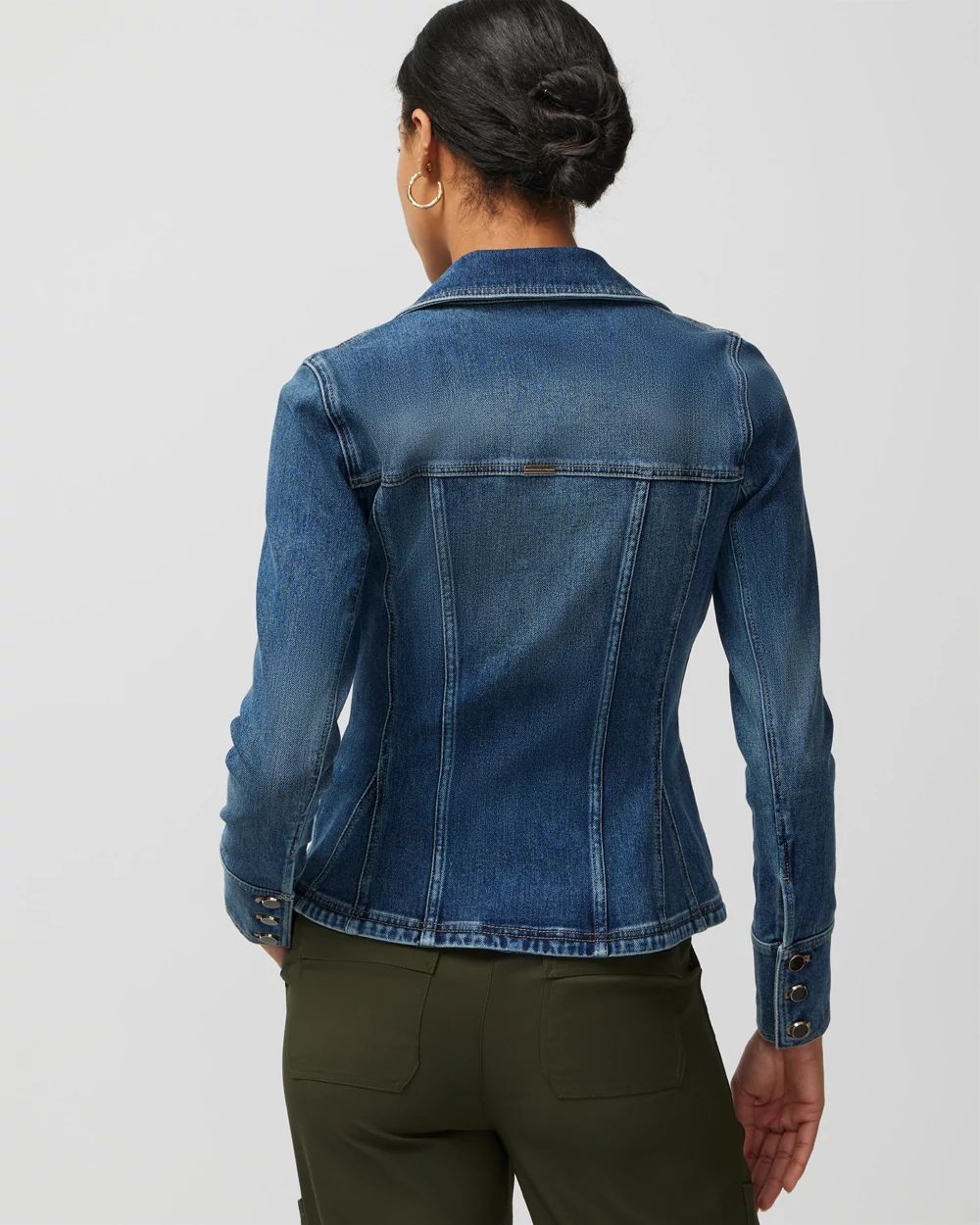 Fit & Flare Denim Shacket