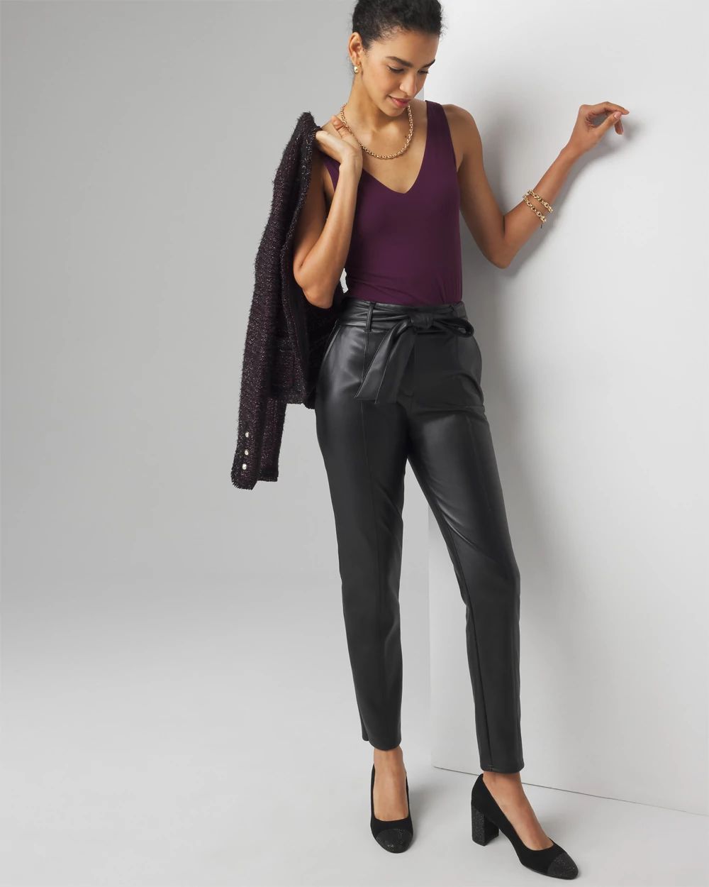 WHBM FORME™ All Ways Stretch Dual Neck Tank