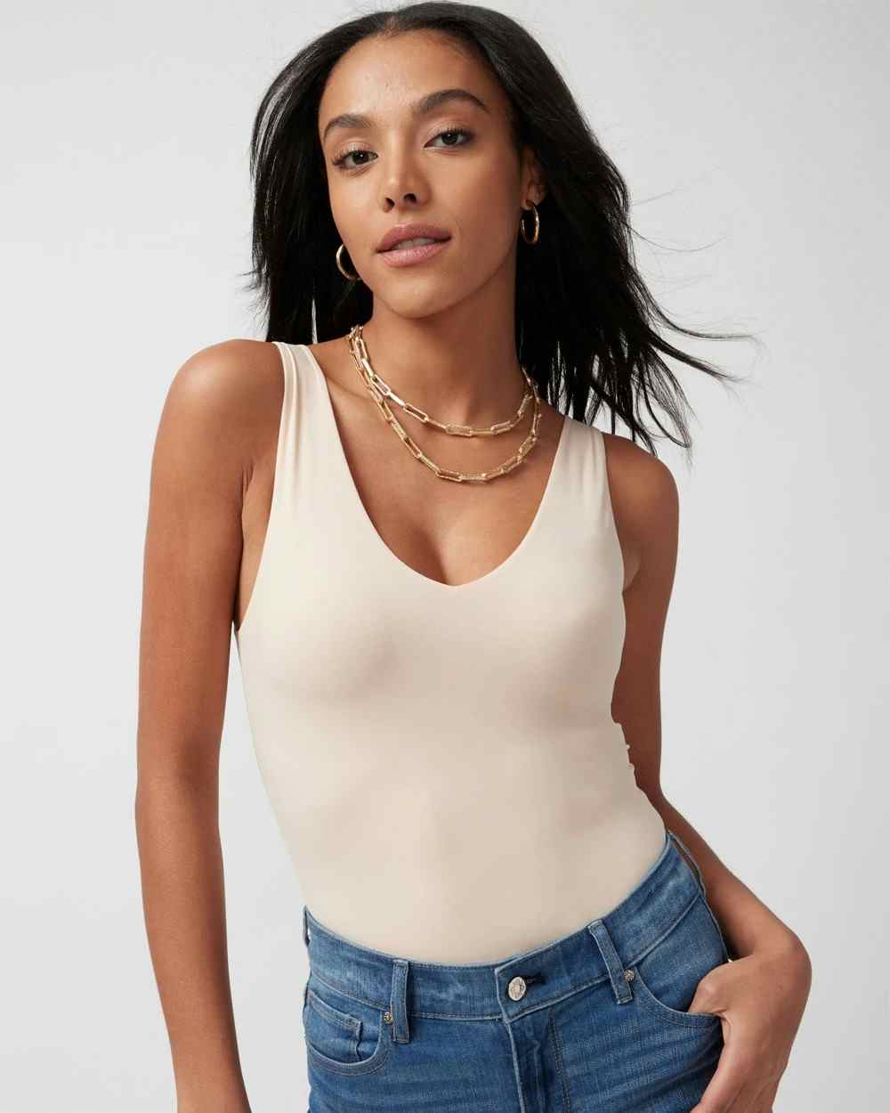 WHBM® FORME Scoop Neck Cami