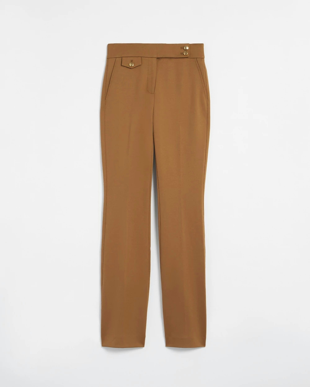 Shop White House Black Market Luxe Stretch Bootcut Pants In Brown