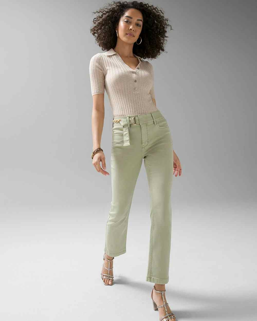 Extra High-Rise Boot Crop Pants | White House Black Market