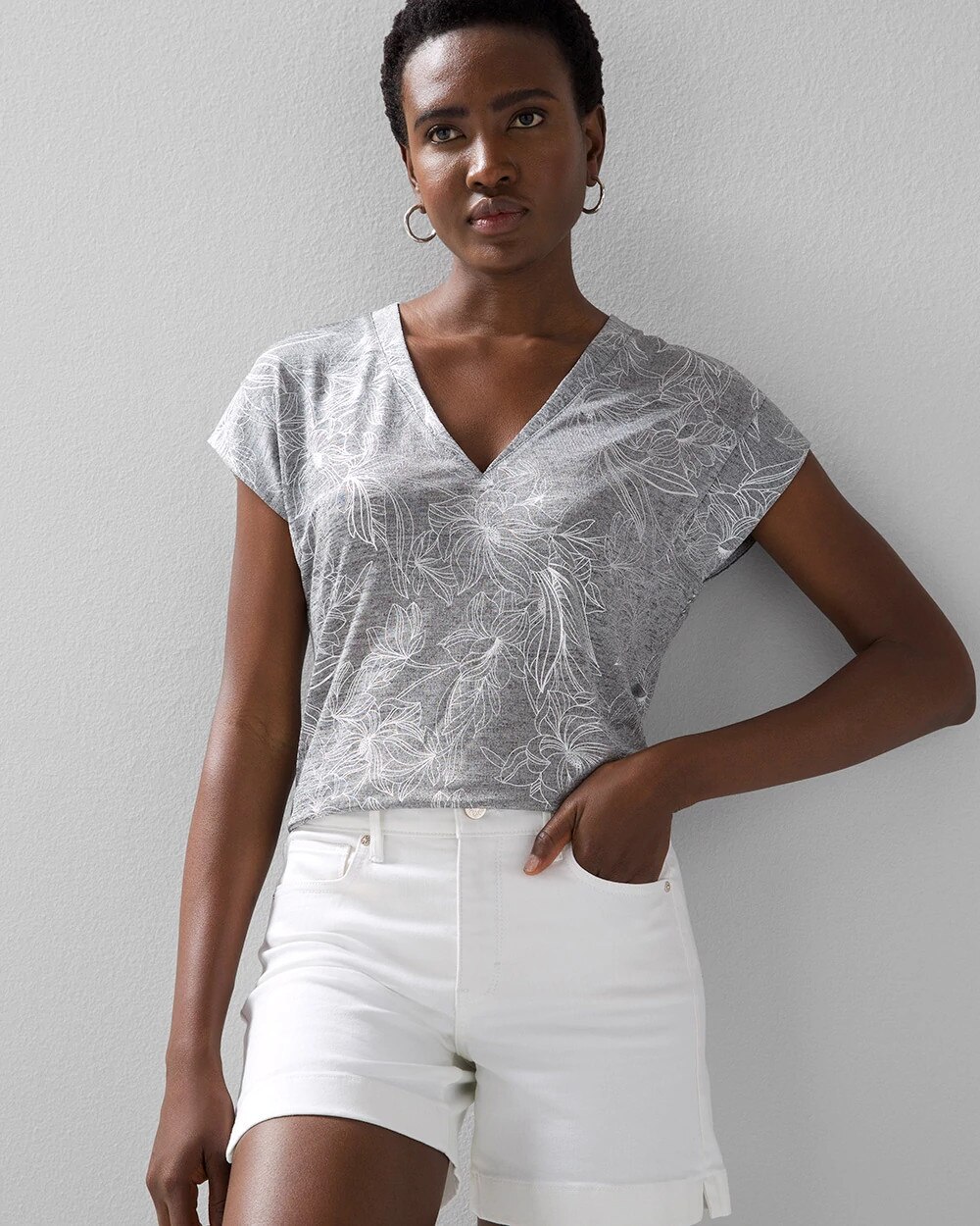 Short-Sleeve Power Tee | White House Black Market