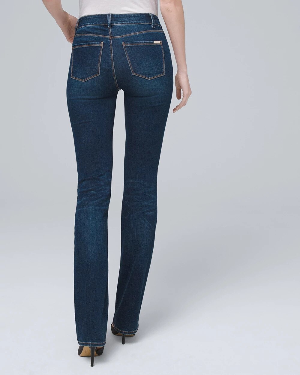 Mid Rise Everyday Soft Denim Bootcut Jeans