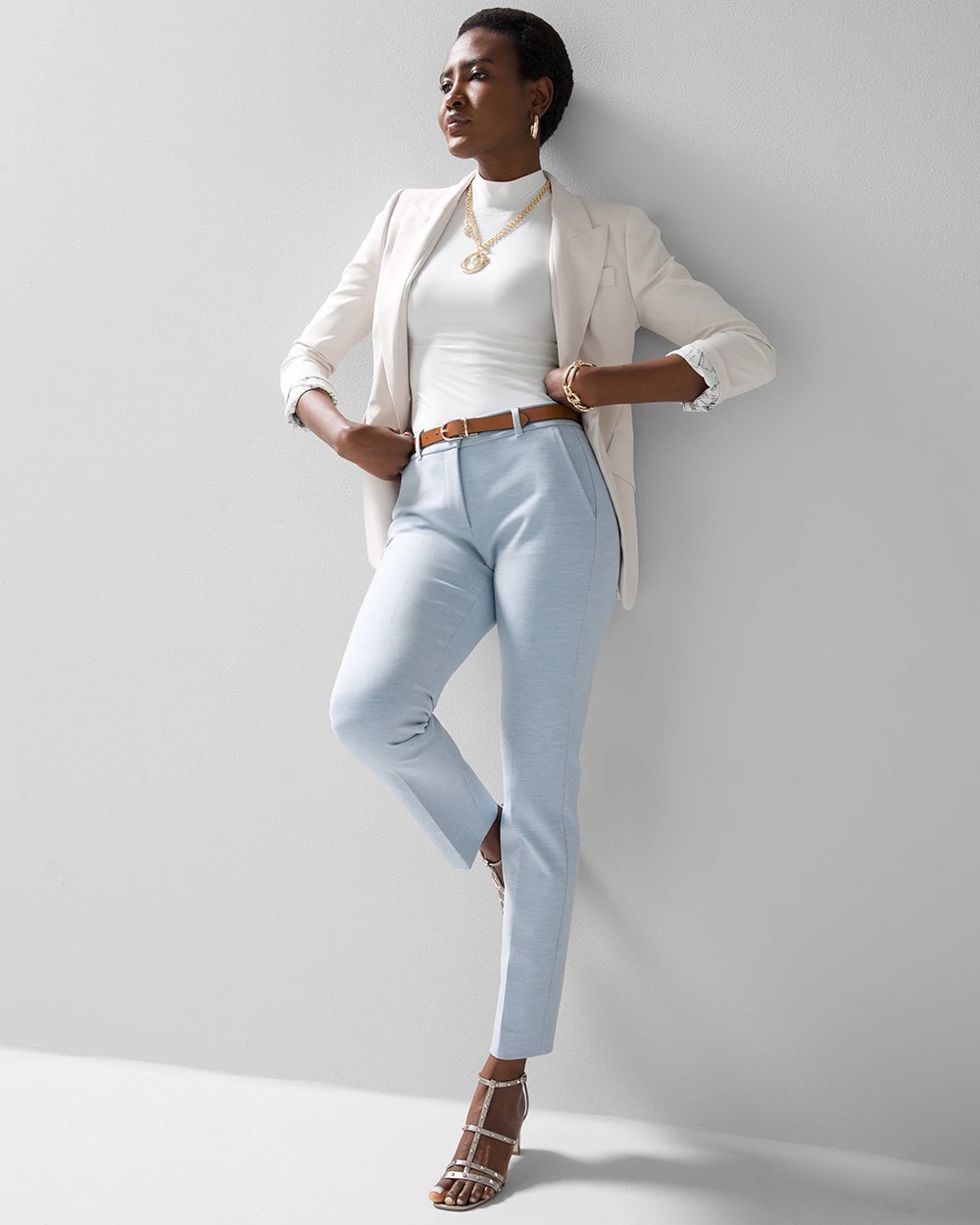 Petite ankle dress sales pants