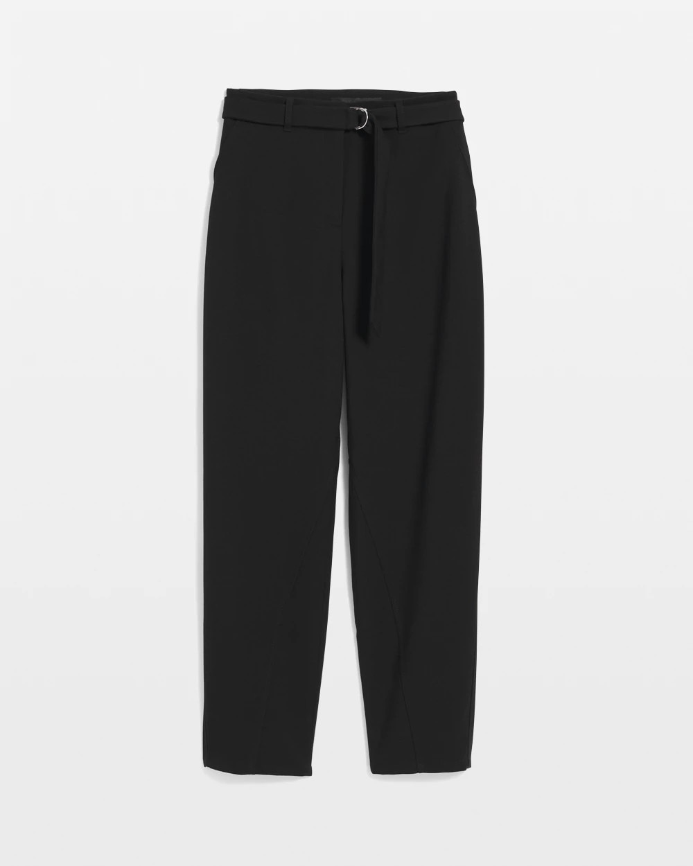 White House Black Market Extra High-rise Tailored Barrel Pants In Black