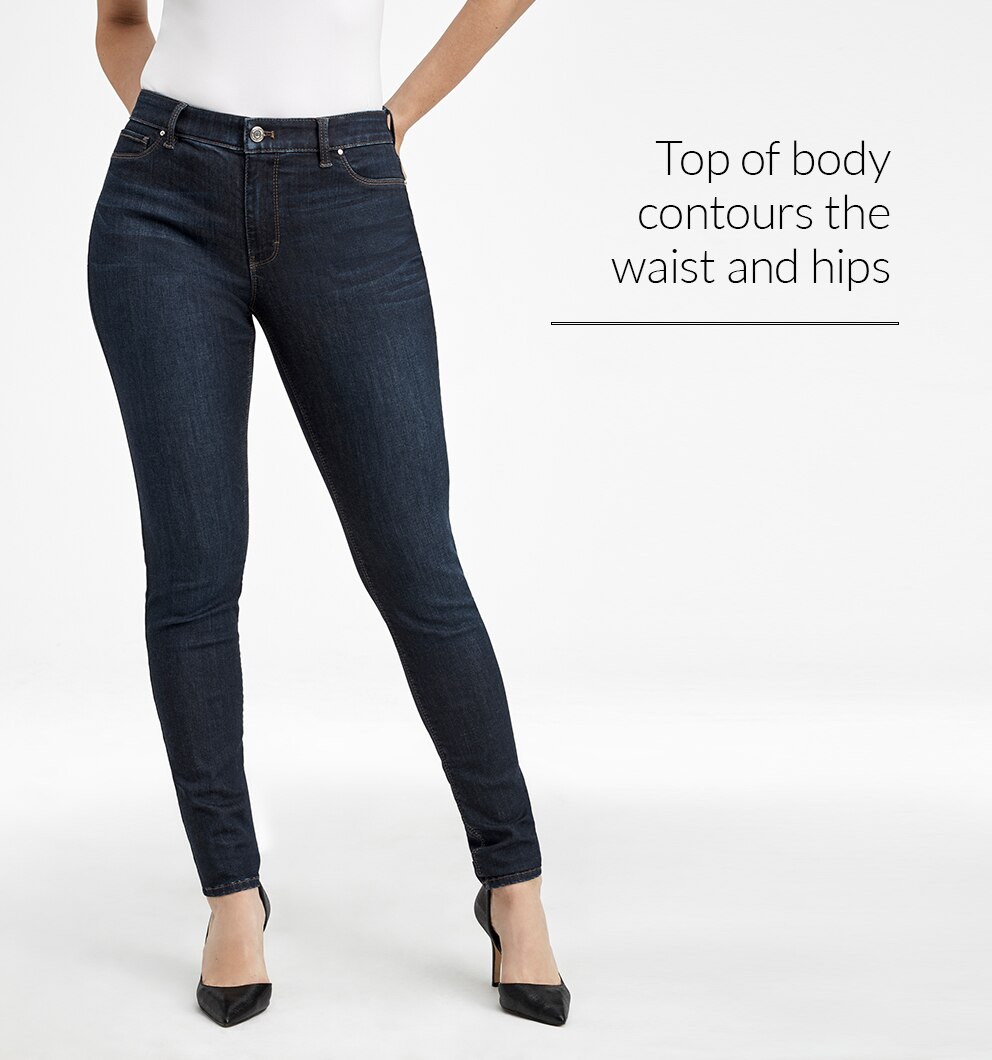 curvy low rise jeans
